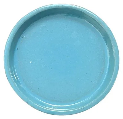 Produktbild von Provencelia Untersetzer rund Ø21 cm für Pflanzkübel, Himmelblau