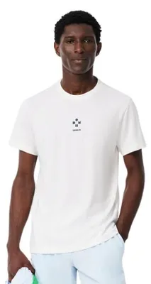 Produktbild von Lacoste T-Shirt Sport Danill Medvedev Herren Weiß