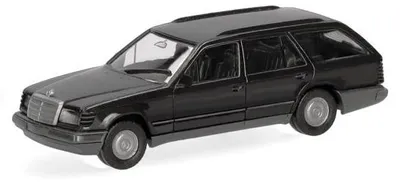 Produktbild von Herpa 029049 - 1/87 MB E-Klasse T-Modell schwarz - Neu