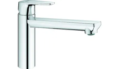 Produktbild von GROHE BauEdge, Standard, Chrom, Hebelgriffe, Einzelbild, Typ L, Keramik