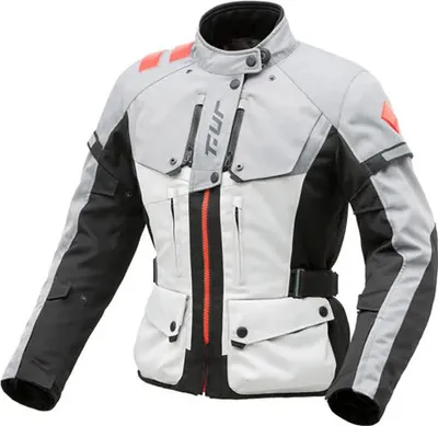 Produktbild von T.UR Waypoint Hydroscud Damenjacke Eisgrau 3-Lagen- größe M