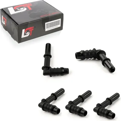 Produktbild von 5x Gegenstück Schnellverschluss 90° Kraftstoffleitung 7,89 x 8mm für KIA HYUNDAI