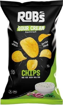 Produktbild von Rob's Chips Sour Cream 120g