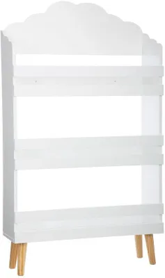 Immagine prodotto di Libreria a forma di nuvola per bambini a tre ripiani, per una cameretta accogliente