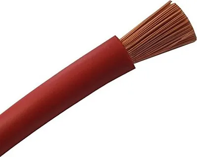 Produktbild von 5 Meter Batteriekabel ROT H07V-K 50 mm² - KFZ Batterie Kabel - 100% OFC Kupfer - 5 m (5M) 50mm2