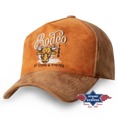 Stars & Stripes Baseball Cap Rodeo in braun