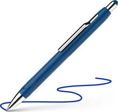 Produktbild von Kugelschreiber Epsilon dunkelblau Mine Slider 755 XB blau Packung mit 10 Stück