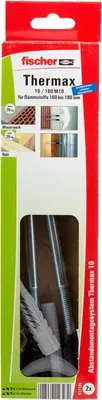 Immagine prodotto di Sistema di montaggio distanziale Fischer 2x Thermax 10/180 M10 B - 517165