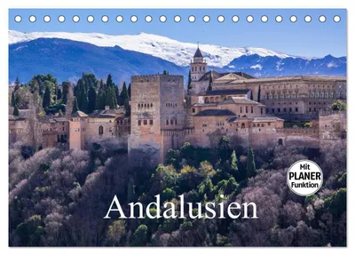 Produktbild von Andalusien (Tischkalender 2027 DIN A5 quer), CALVENDO Monatskalender