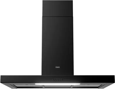 Produktbild von htech Wandhaube HTD59320, Wandesse, 90 cm Box-Design, 650 m³/h, Edelstahl, 90cm, 3 Leistungsstufen, LED Beleuchtung, Ab- und Umluftfähig,