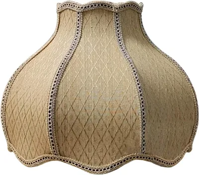 Obrázok produktu pre Stojací lampa - tienidlo z látky - vytvára príjemnú atmosféru - ručne vyrobený dizajn - rozmer 23x35x50 cm - vzor listov