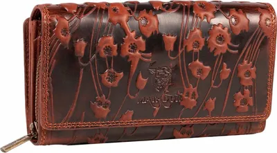 Produktbild von Geldbörse Damen Herren Groß Viele Fächer | Kartenetui Portemonnaie Geldtasche mit RFID NFC Schutz | Portmonee Damen Damenportemonnaie Damengeldbörsen