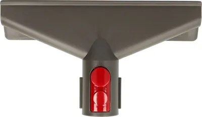 A close-up studio shot of a vacuum cleaner attachment.
