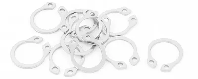 Sicherungsringe 12 mm, 10 Stück, Außenclip, Wellenclip