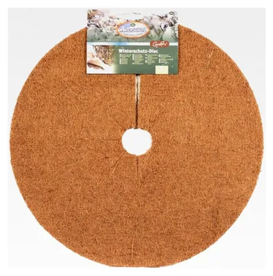 Produktbild von Winterschutzscheibe aus Kokos, mit Loch, natur Ø 60 cm