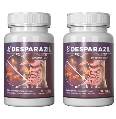 Zdjęcie produktu dla Desparazil 30T Ekstrakt Ziola Babka Czystek Rzepik 60 Kaps