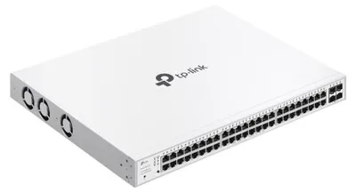 Image de Commutateur Gigabit intelligent à 52 ports avec 48 ports PoE+, gestion via le cloud