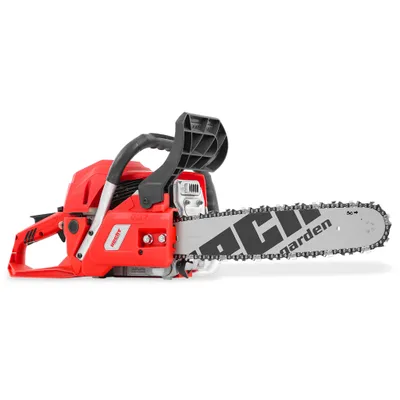 Produktbild von HECHT 56 Kettensäge Benzin | 45 cm Schwertlänge | 2,95 PS / 2,2 kW | 21,8 m/s | verstellbare Kettenölung