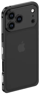 Obrázek produktu pro Avizar, odolné pouzdro pro iPhone 18 Pro s ochranou fotoaparátu, černá barva, Obrázek vytvořený pomocí AI