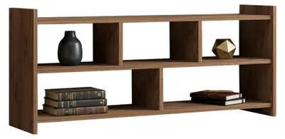 Produktbild von Loreglia - TV-Schrank, 118x28x55h cm, Eichebraun, 5 Regale
