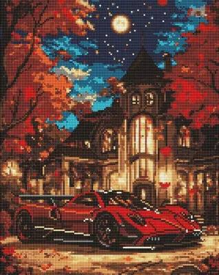 Immagine prodotto di Mosaico di diamanti - Vita 40x50cm