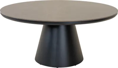Obrázok produktu pre Stôl - Ø120x74 cm - Hliník - Okrúhly - 12 mm spekaný kameň