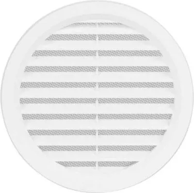 Produktbild von Kunststoff Lüftungsgitter Deckmaß160mm Flansch/Rohranschluß Insektenschutz VM140