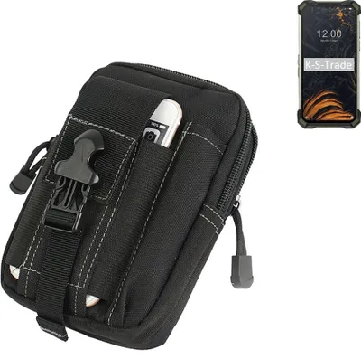 Produktbild von K-S-Trade Gürtel Tasche kompatibel mit Doogee S86 Pro Gürteltasche Holster Schutz Hülle Handy Hülle Smartphone outdoor Handy-Hülle schwarz