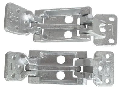 Produktbild von VW Crafter 2006- OBERES + UNTERES Türscharnier hinten rechts 270° 2-teiliges Set