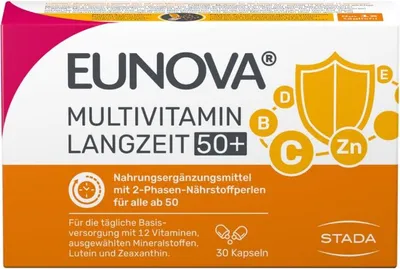 Produktbild von EUNOVA Langzeit 50+ Kapseln, 120 St. Kapseln