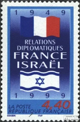 Produktbild von Briefmarken Frankreich 1999 Mi 3358 (kompl.Ausg.) postfrisch diplomatische Beziehungen
