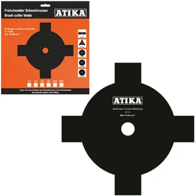 Produktbild von ATIKA Ersatzteil | 4-Zahn Schneidmesser für Freischneider BF 43-2