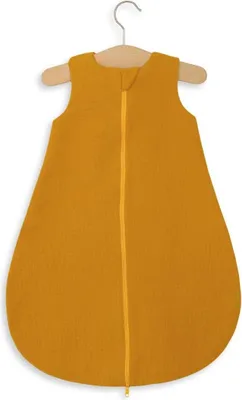 Produktbild von Babyschlafsack, Sommerschlafsack, atmungsaktive und leichte Baumwolle für 0-6 Monate – honiggelb
