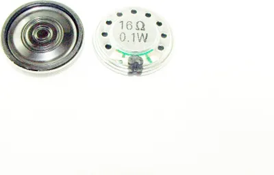Produktbild von Lautsprecher 0,1 W 16 Ohm Kunststoffmembran Niedrig
