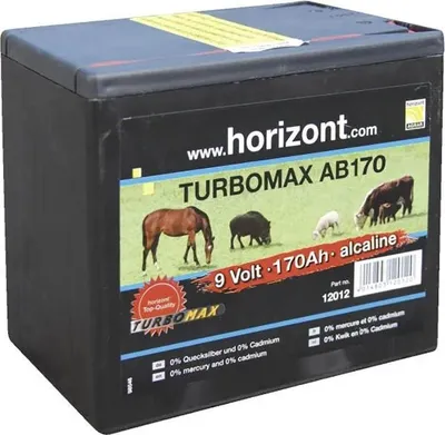 Immagine prodotto di Batteria alcalina a secco 9V/170 AH