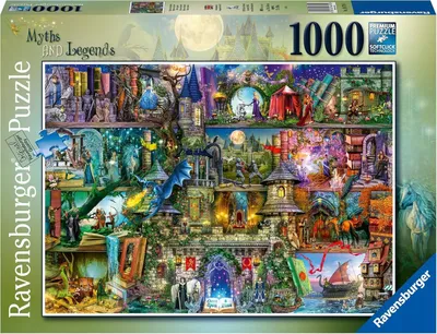 Produktbild von Ravensburger Puzzle Mythen und Legenden 1000 Teile