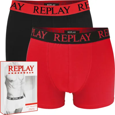 Immagine prodotto di Replay 2-pack - Boxer in cotone da uomo, pantaloni da uomo