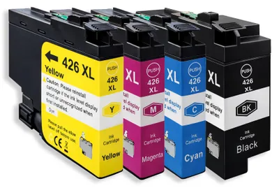 Produktbild von 4er Pack Druckerpatronen 426 426XL kompatibel mit MFC-J4540 J4540DW