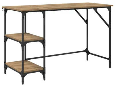 Obrázek produktu pro Stůl Artisanový dub 120 x 50 x 75 cm kompozitní dřevo