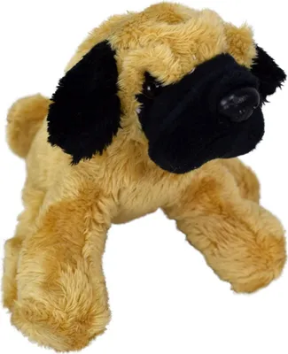 Produktbild von 15cm Mops als Kuscheltier Hund Plüschfigur für Kinder ab 3 Jahren