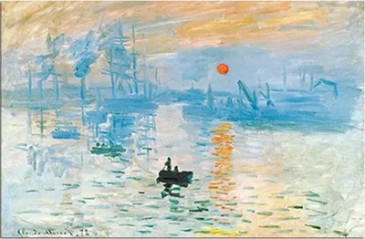 Produktbild von TPFLiving Kunstdruck LW-521 (OHNE RAHMEN) Poster - Leinwand - Wandbild - Hochauflösender Giclée-Druck, langlebig und hochwertig - Claude Monet - Sternennacht auf dem Meer -  - Größe: 60x80cm