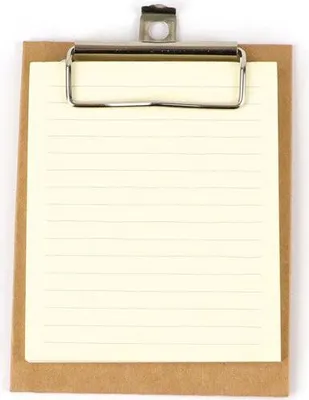 Zdjęcie produktu dla Kraft mini clipboard 13 x 10 cm