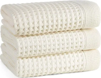 Produktbild von Badetuch 70 X 140 , Weiss, Weiche, Absorbierende Baumwolle, Leicht