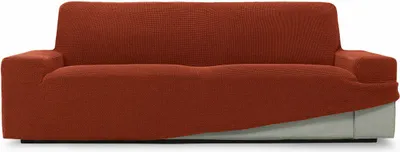 Produktbild von SOFASKINS® Super Stretch Sofa Cover, Bezug de Sofa 3 Sitzer, Atmungsaktiv, Komfortabel und Langlebig, Einfach de zu installieren, Abmessungen (180-230 cm), Farbe Caldera
