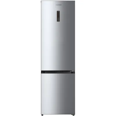 Produktbild von Heinner HCNF-HM377INVXC, 377 l, NoFrost-Funktion (Kühleinheit), 39 dB, 10 kg/24h, C, Edelstahl