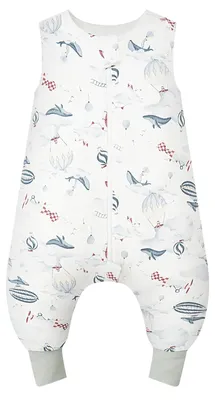 Obrázok produktu pre Elzusha – Spací vak pre bábätko s nôžkami, 0,5 Tog, 100% bavlna, bez rukávov, letný, 70 cm