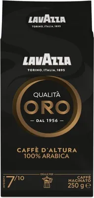 Produktbild von Qualita Oro Altura gemahlener Kaffee 250g 100% Arabica - Lavazza
