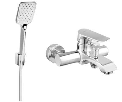 Zdjęcie produktu dla Mexen Pecos R62 bateria wannowa z zestawem prysznicowym, chrom - 7273R62-00