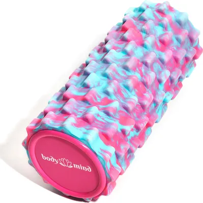 Produktbild von Body & Mind Faszienrolle Pink-Blau