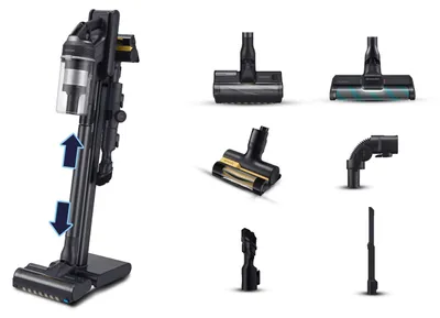 Immagine prodotto di Samsung VS20C9554TK Aspirapolvere a bastone senza filo a secco ciclonico senza sacco 0 8 l 580 W Nero